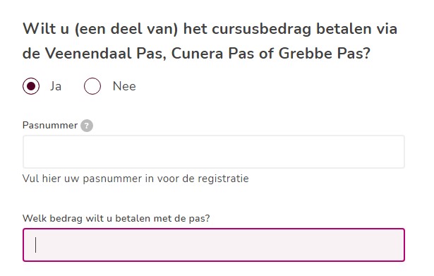 Veenendaal Pas