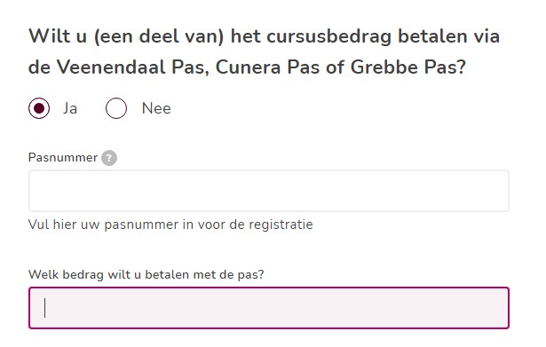 Veenendaal Pas