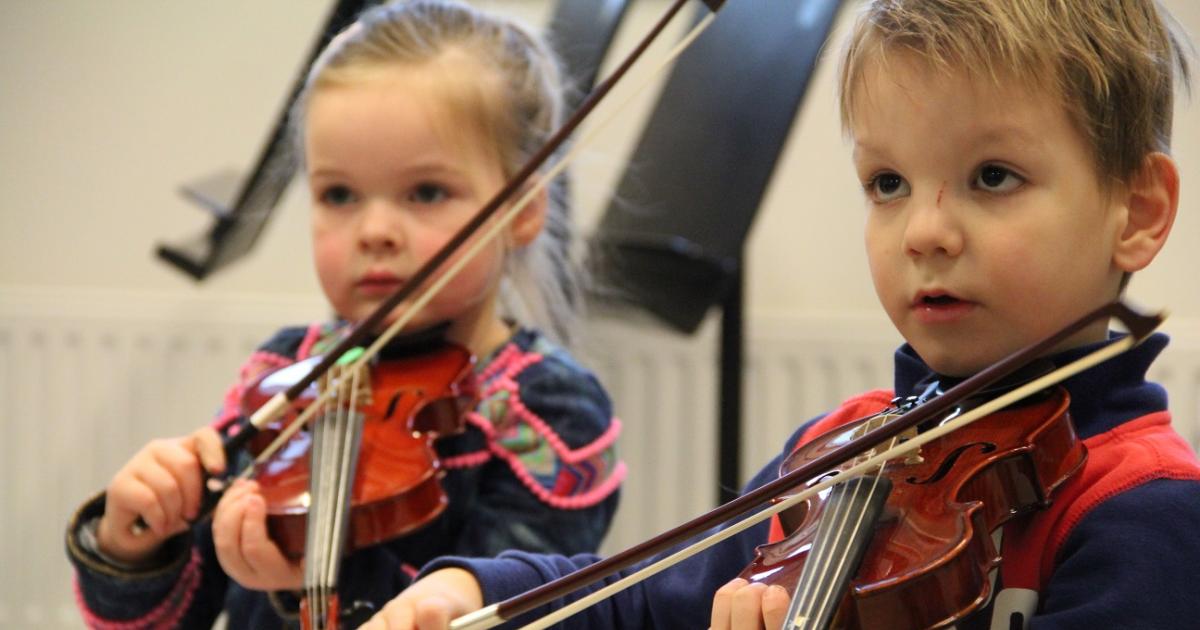 Vioollessen voor 3 jarigen